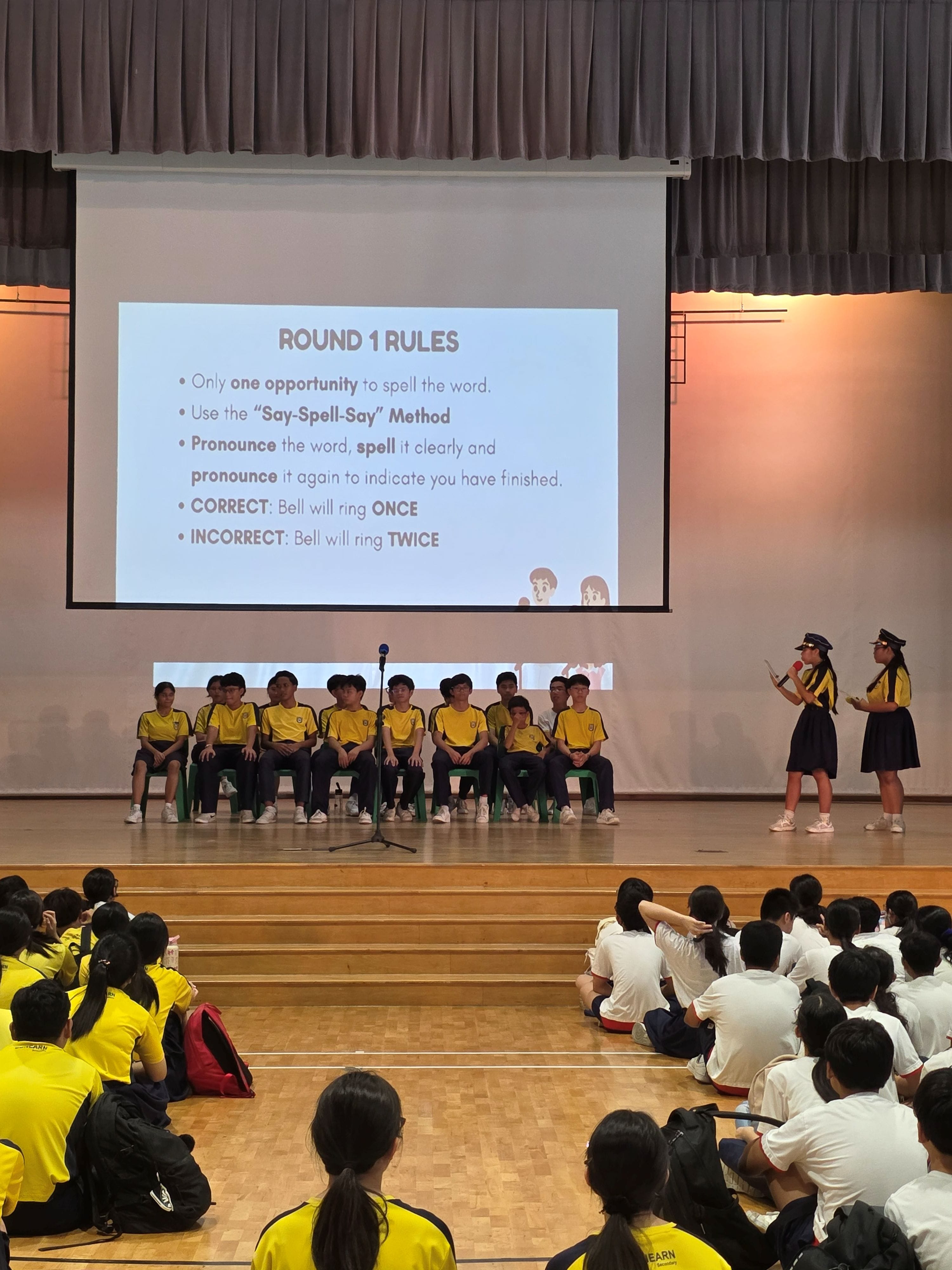 The annual Spelling Bee competition is a highlight of the school year, with intense participation and a thrilling finale! 